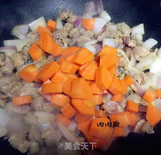 #信任之美#羊肉焖米饭#肉肉厨的做法步骤:5