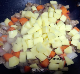 #信任之美#羊肉焖米饭#肉肉厨的做法步骤:6