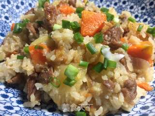 #信任之美#羊肉焖米饭#肉肉厨的做法步骤:10