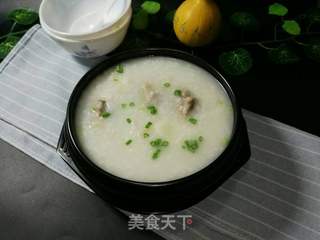 #信任之美#山药排骨粥的做法步骤:6