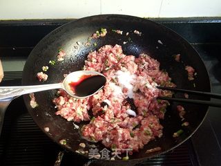 #信任之美#蒲公英肉馄饨的做法步骤:4
