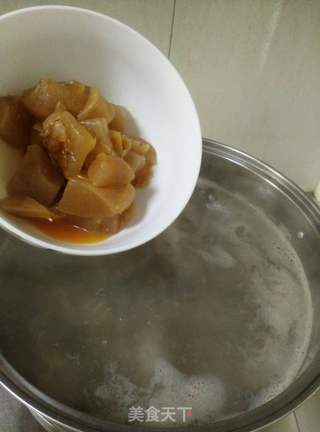 #信任之美#泡萝卜炖排骨的做法步骤:4