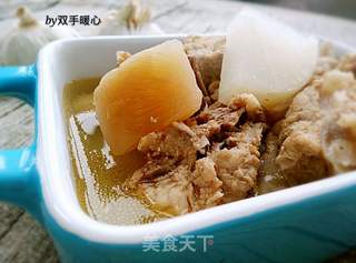 #信任之美#泡萝卜炖排骨的做法步骤:11