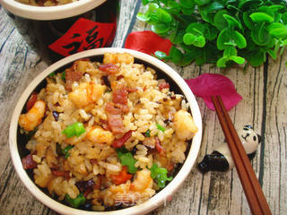 #信任之美#香菇培根焖饭的做法步骤:14