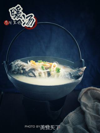 #信任之美#萝卜丝鲫鱼汤的做法步骤:8