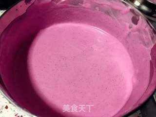 #信任之美#心形火龙果慕斯的做法步骤:8