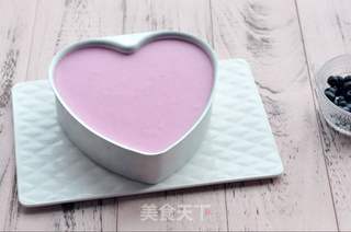 #信任之美#心形火龙果慕斯的做法步骤:10