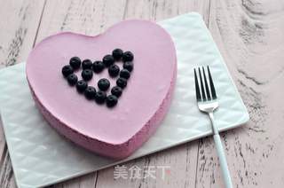 #信任之美#心形火龙果慕斯的做法步骤:12