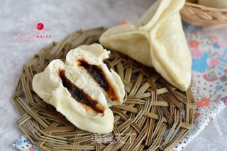 #信任之美#豆沙包和糖三角的做法步骤:24