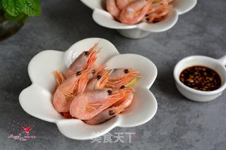 #信任之美#白灼北极虾的做法步骤：5
