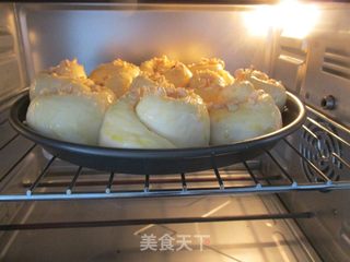 #信任之美#花生玫瑰花面包的做法步骤：14