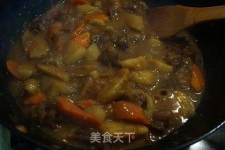 #信任之美#咖喱牛肉土豆的做法步骤：11