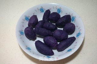 #信任之美#千层紫薯发糕的做法步骤：2