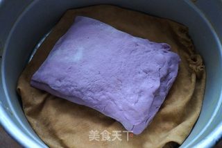 #信任之美#千层紫薯发糕的做法步骤：16
