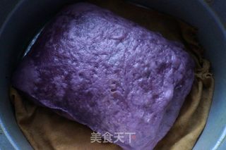 #信任之美#千层紫薯发糕的做法步骤：17