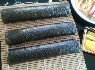 #信任之美#简易寿司卷的做法步骤:6