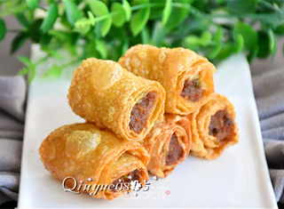 #信任之美#干炸响铃的做法步骤:9