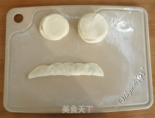 #信任之美#浪漫玫瑰花煎饺的做法步骤:4