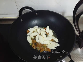 #信任之美#小木耳炒山药的做法步骤:6