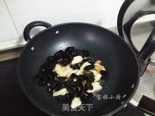#信任之美#小木耳炒山药的做法步骤:7