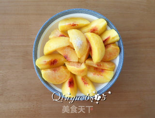 #信任之美#自制纯天然黄桃罐头的做法步骤:4