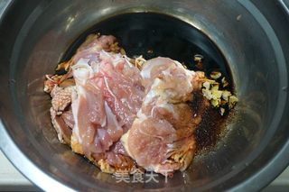 #信任之美#照烧鸡腿黑米饭的做法步骤:6