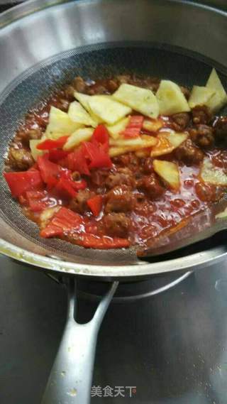 #信任之美#菠萝咕噜肉的做法步骤:13