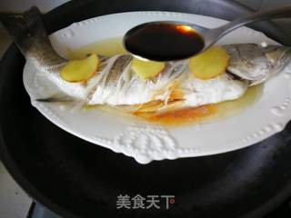 #信任之美#清蒸海鲈鱼的做法步骤:7