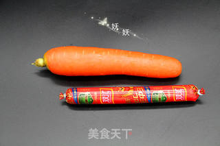 胡萝卜春卷的做法步骤：1