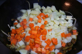 羊肉焖饭的做法步骤:7
