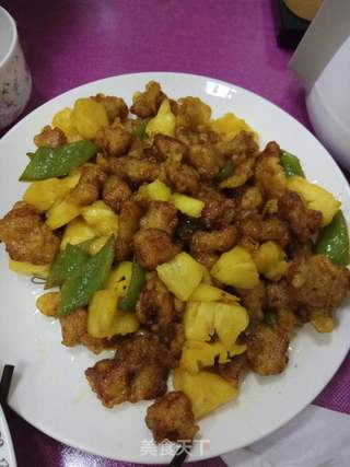 菠萝咕咾肉的做法步骤:4