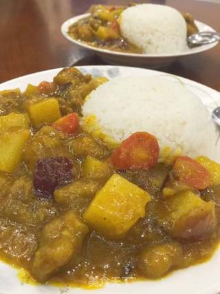 泰式黄金鸡腿咖喱饭(附鸡腿剔骨方法)的做法步骤:11