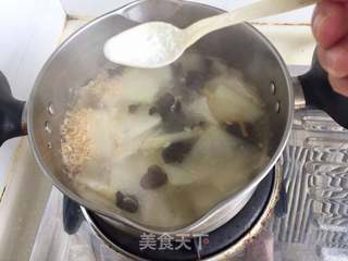虾皮木耳冬瓜汤的做法步骤:9