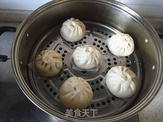 萝卜丝肉包的做法步骤:18