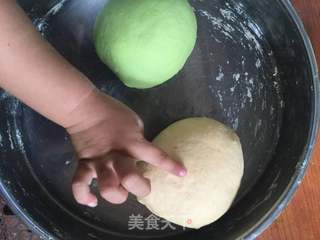 双色馒头的做法步骤:3
