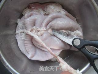 山药肚片汤的做法步骤:3