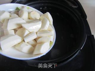 山药肚片汤的做法步骤:10