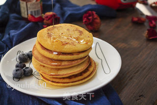 奶香玉米饼的做法步骤:9