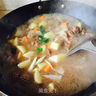 #土豆炖牛腩的做法图解5