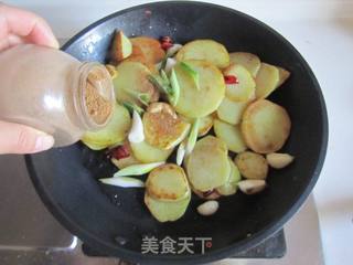香辣土豆片的做法步骤：7