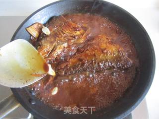 豆瓣烧鱼的做法步骤:11