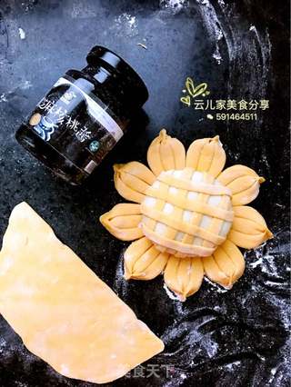 向日葵包子的做法步骤:16