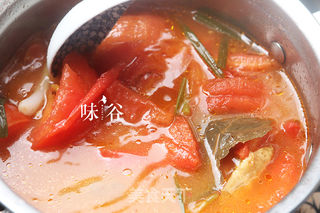 番茄牛尾汤的做法步骤:8