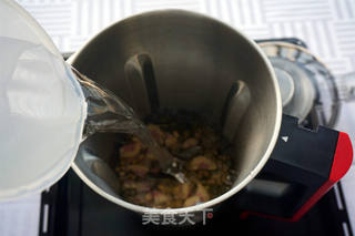 红薯绿豆豆浆的做法步骤:3