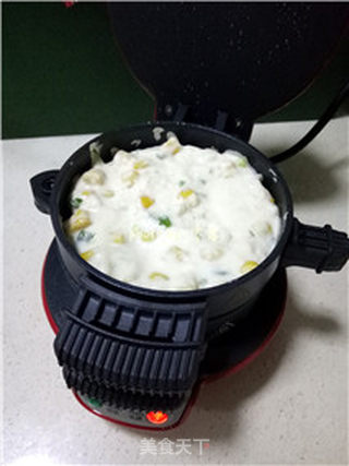 玉米煎饼的做法步骤:8