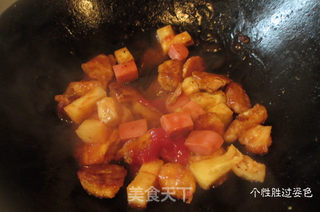 菠萝肉的做法步骤：8