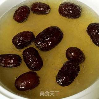 红枣冰糖炖燕窝的做法步骤:7