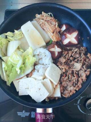 日式牛肉锅的做法步骤:11