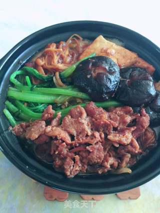 日式牛肉锅的做法步骤:14