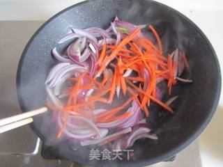 黑椒牛肉炒乌冬面的做法步骤:8